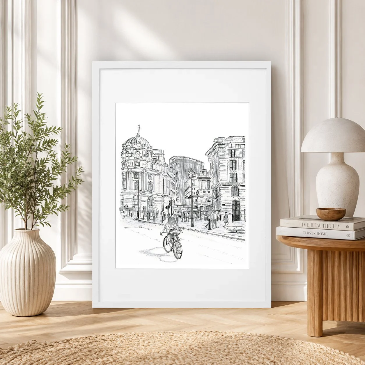 Bank Station Wall Art Black and White Art.jpg