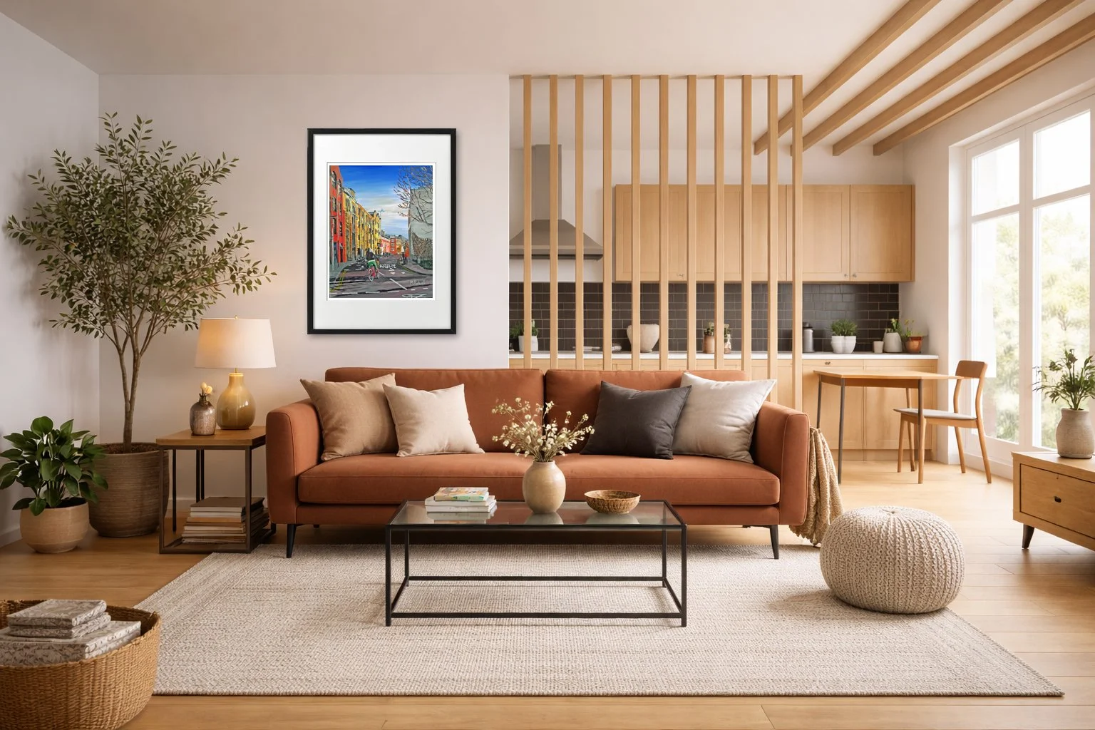 Tanner Street Bermondsey London Artwork - Large format for open plan living spaces