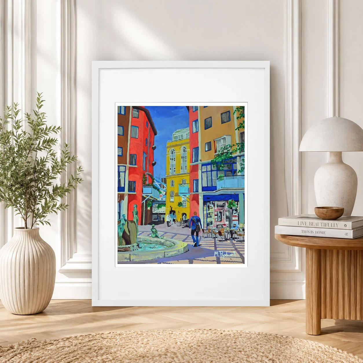 Courage Yard Print London Art.jpg