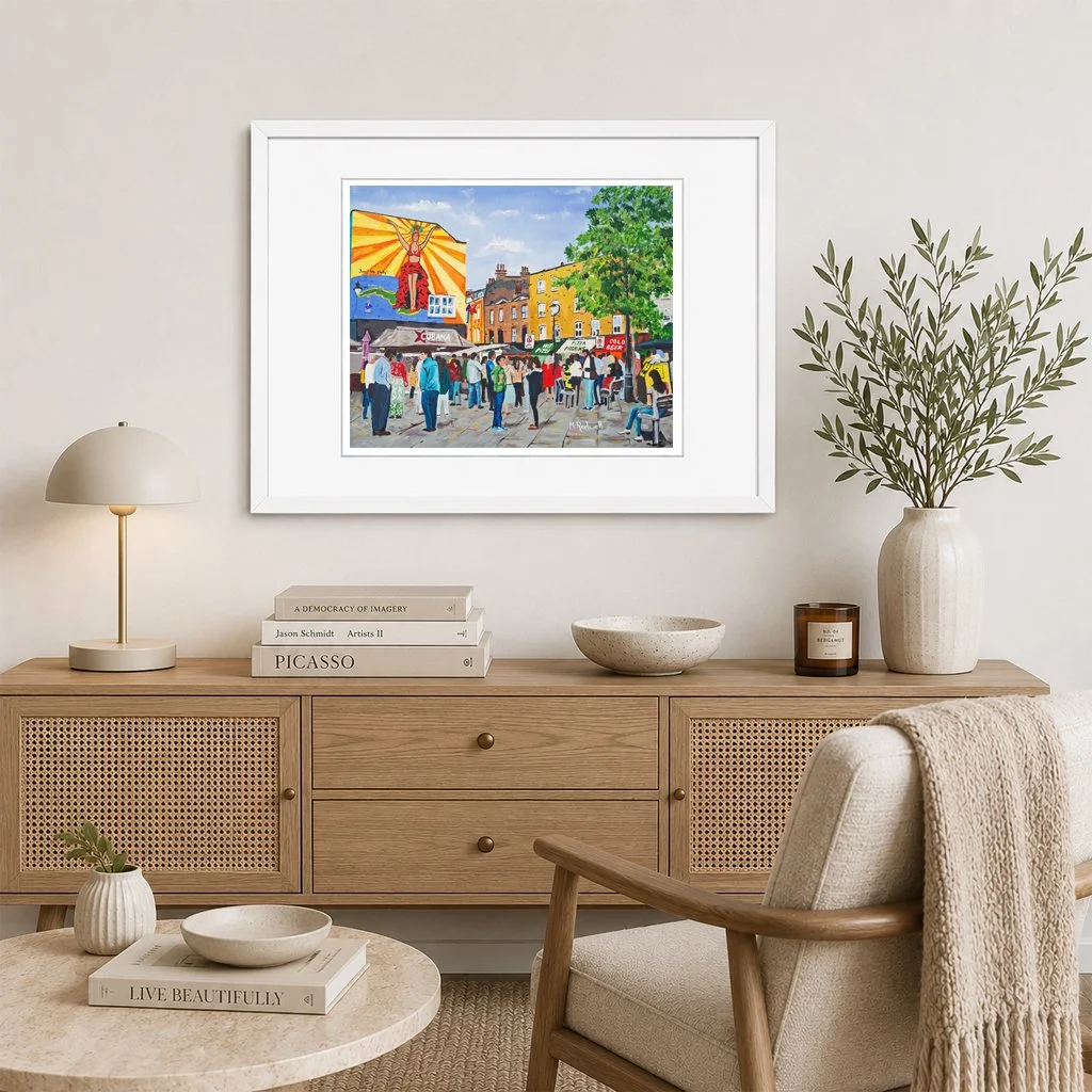 Waterloo London Print Street Impressionist Artwork.jpg