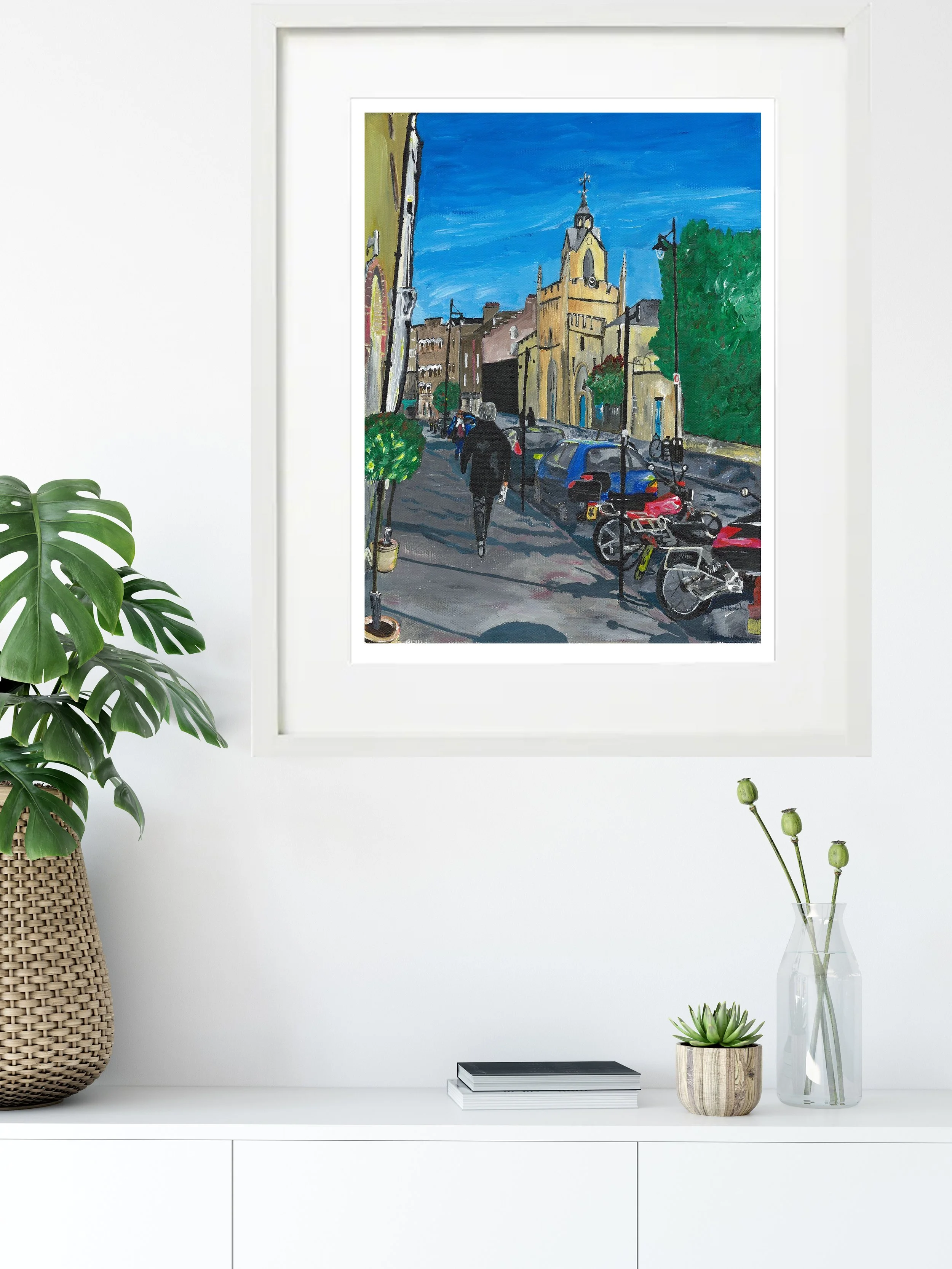 Bermondsey Street Commuter London Print