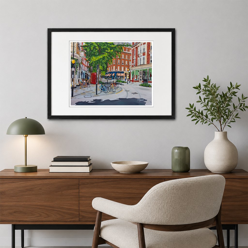 Marylebone Print London London Street Illustration by Magnus Rodwell.jpg