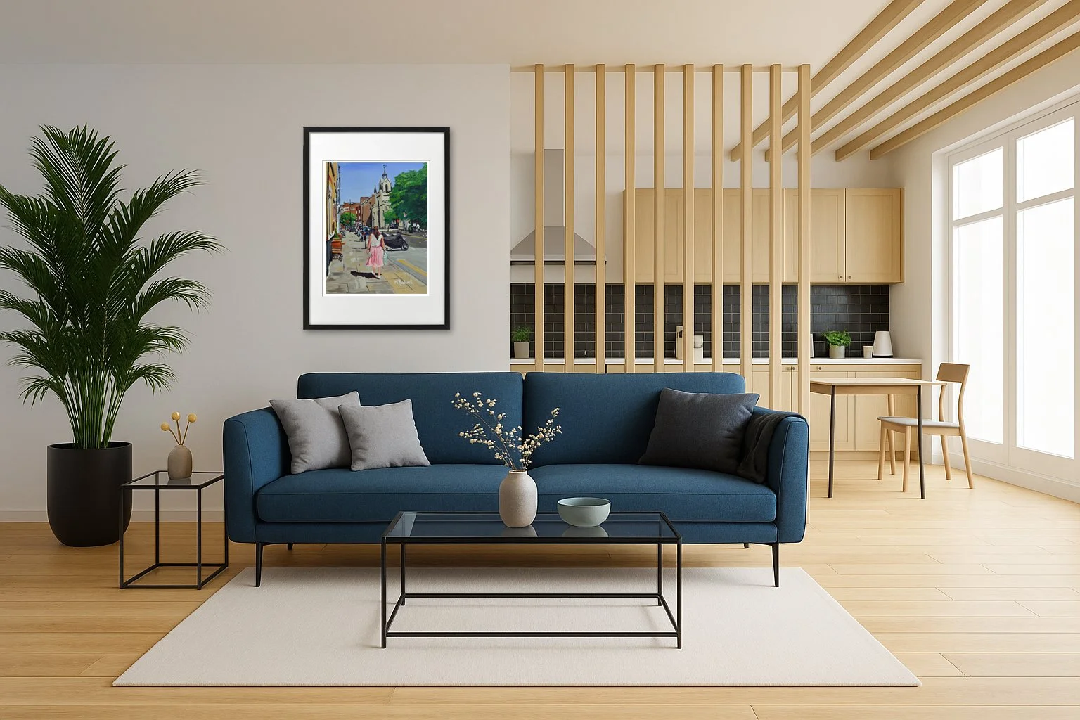 Bermondsey Lady Wall Art Print of London.  Interior Design Home