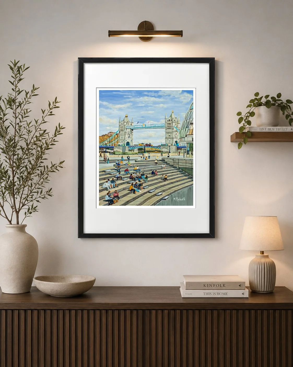 St Pauls Cathedral Artwork Black Frame.jpg