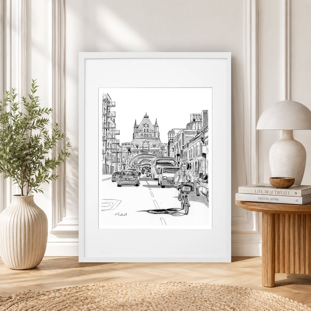 Tower Bridge Road City Slicker by Magnus Rodwell Artwork.jpg