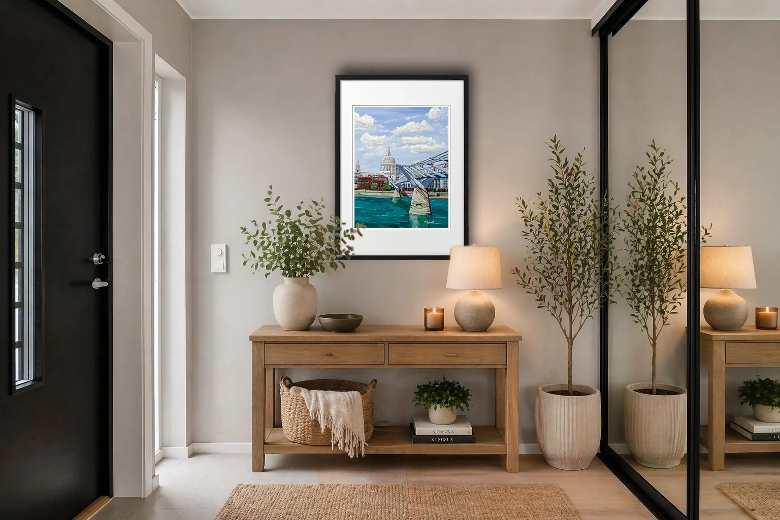 St Pauls Cathedral London Artwork.  Home Decoration Designer Look