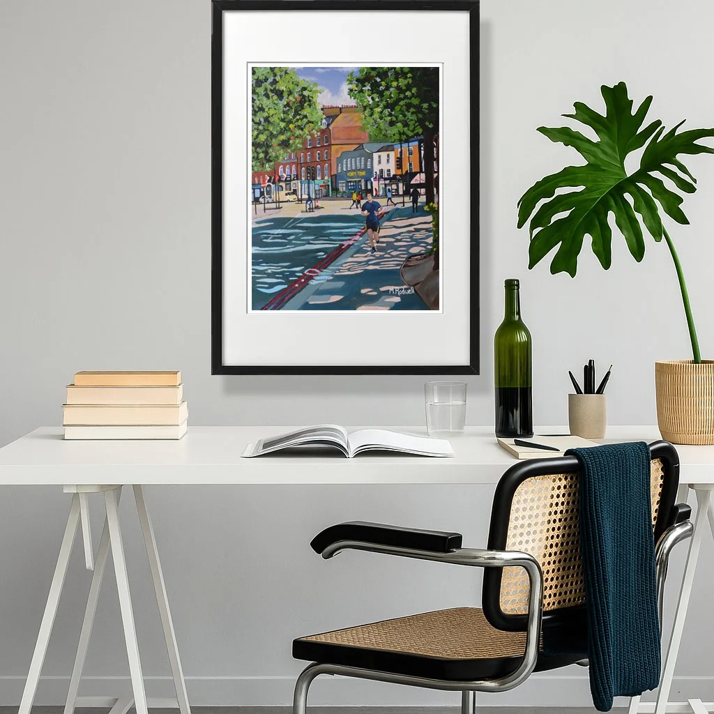 Clapham Common Running Man Wall Art For the Home