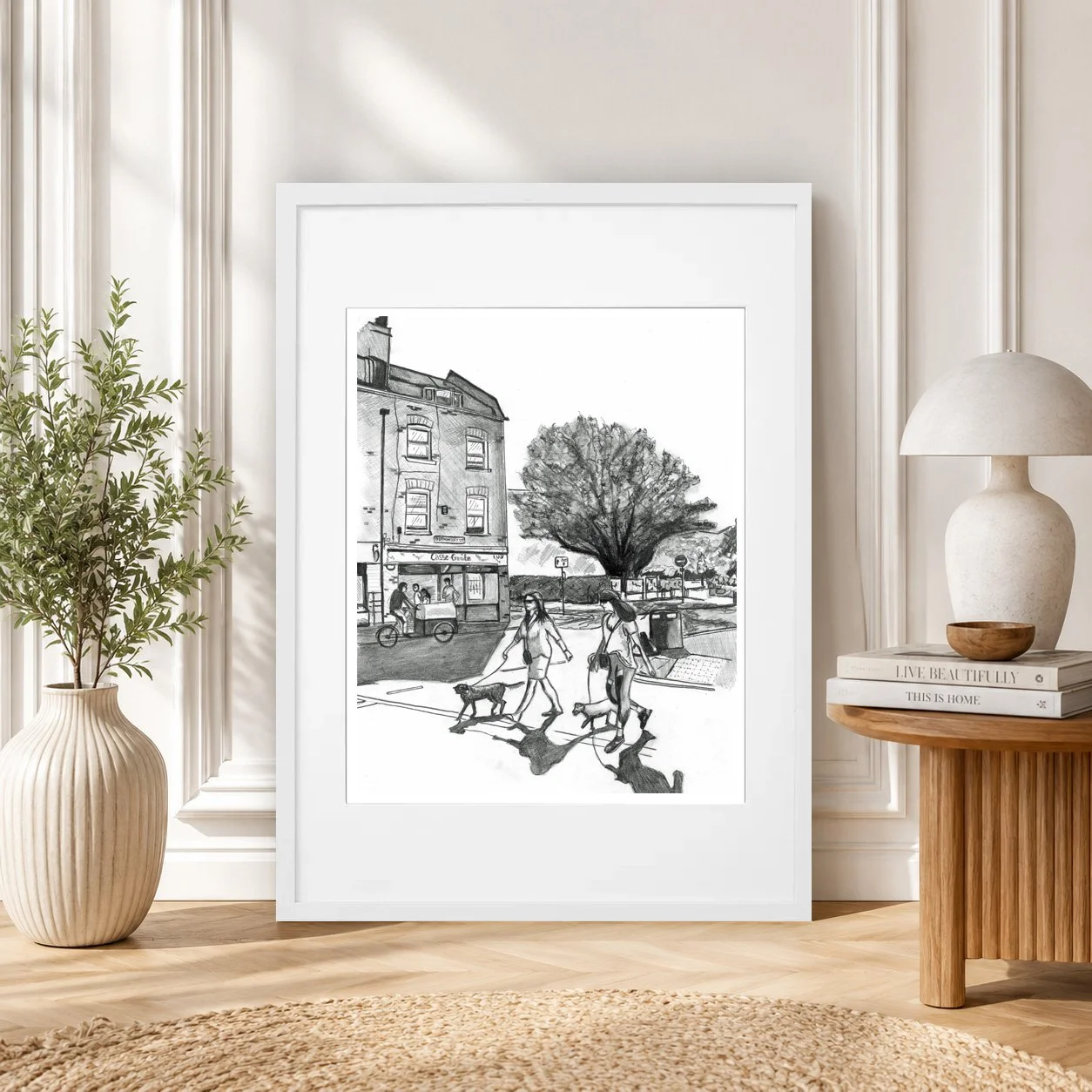 Bermondsey Street Ladies Walking Dogs.jpg