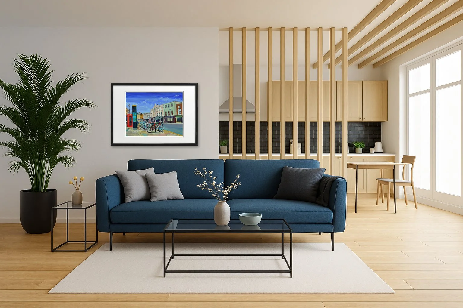 Greenwich Market Local Print.  London Wall Art for the Home