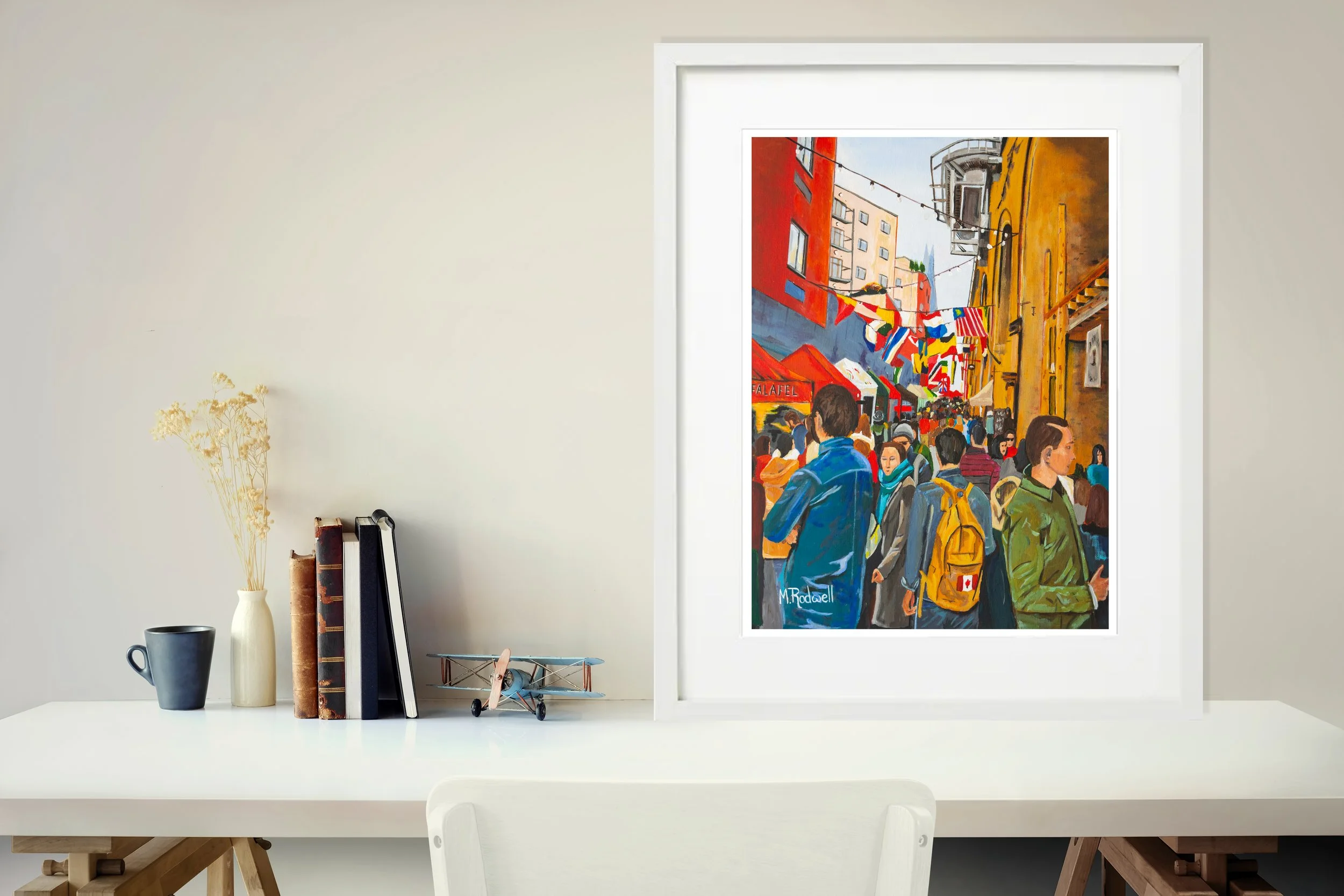 Maltby Street Market RopeWalk London Print