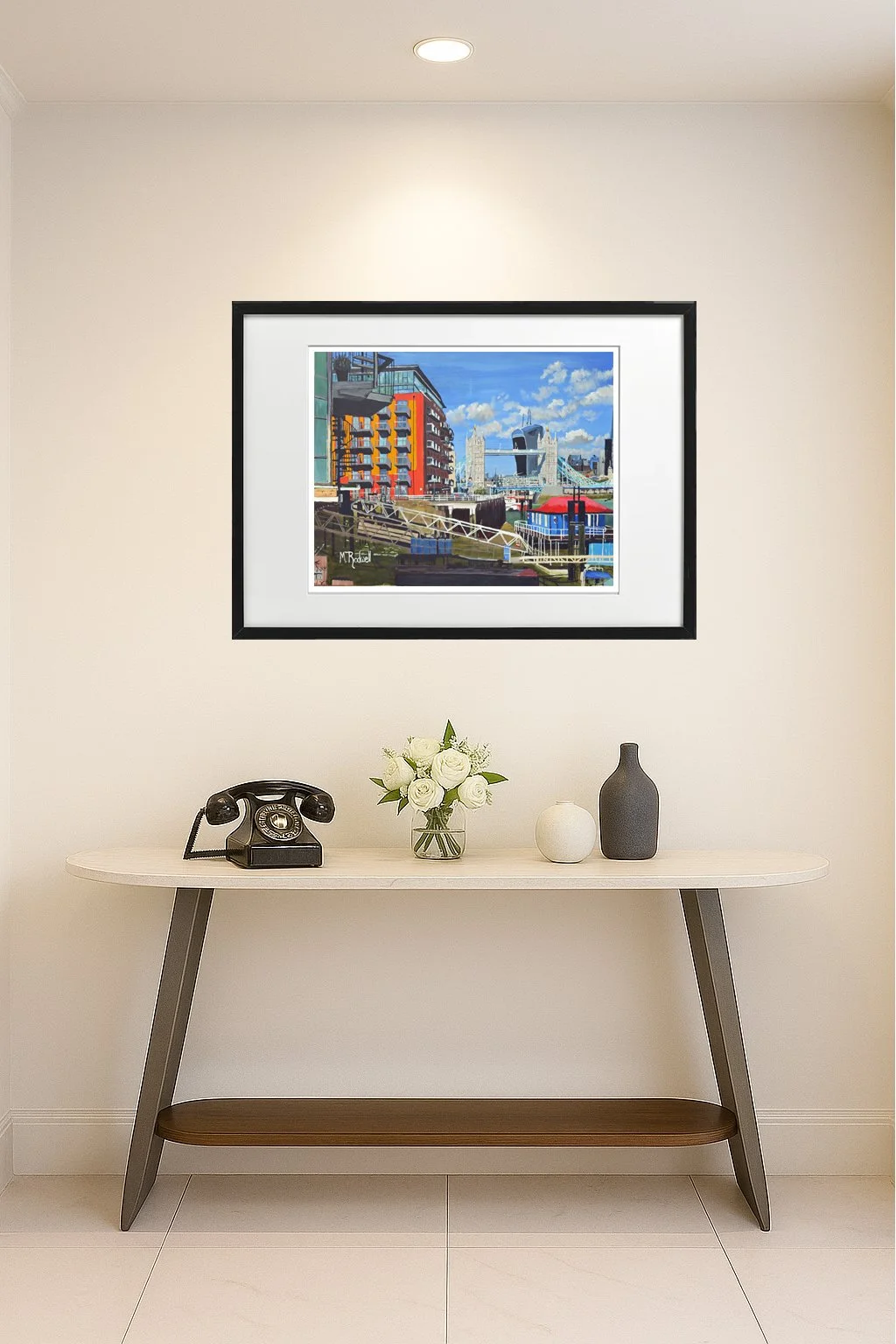 Tower Bridge London Wall Art for the Home.  Hallway Ideas