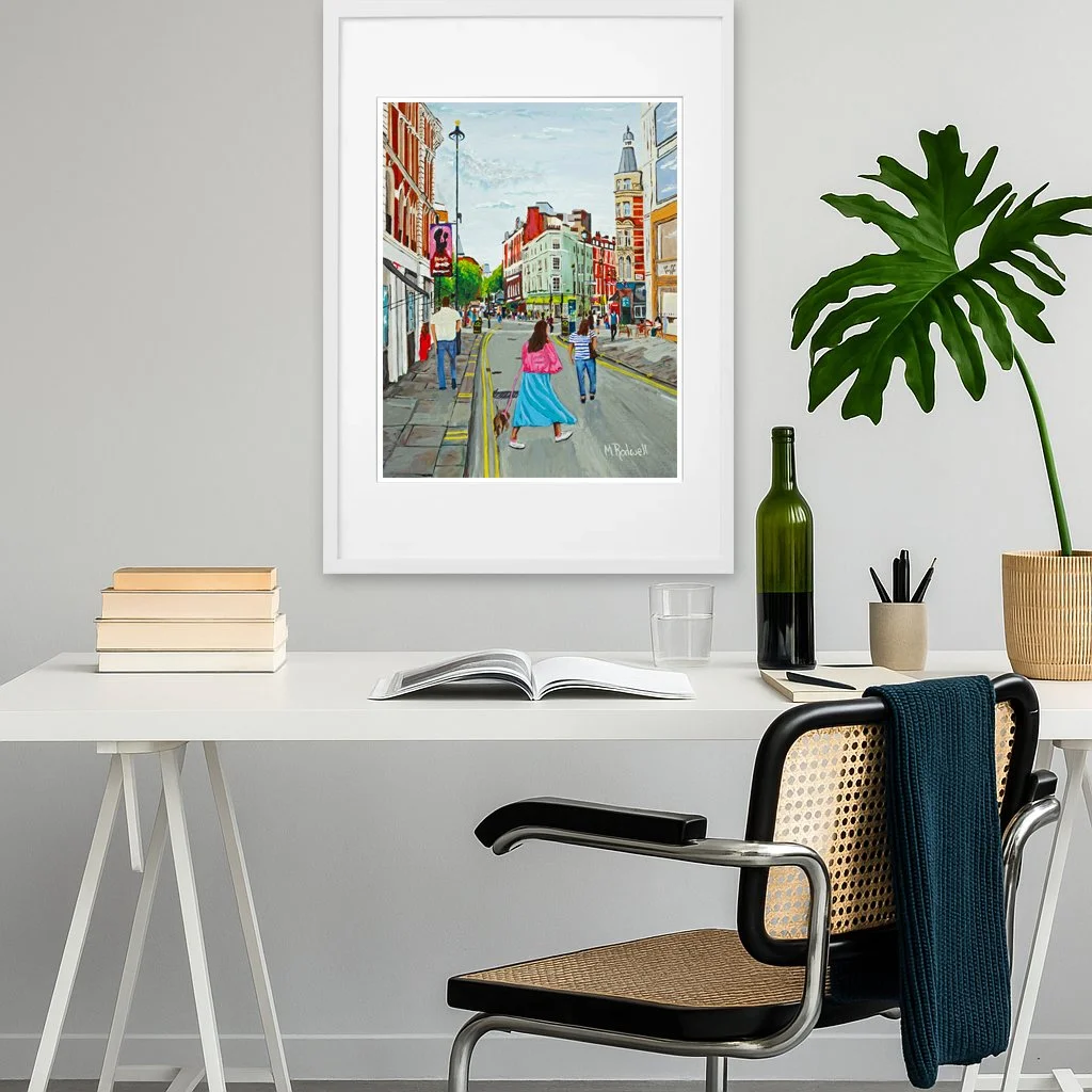 Covent Garden Long Acre St Wall Art for the Home