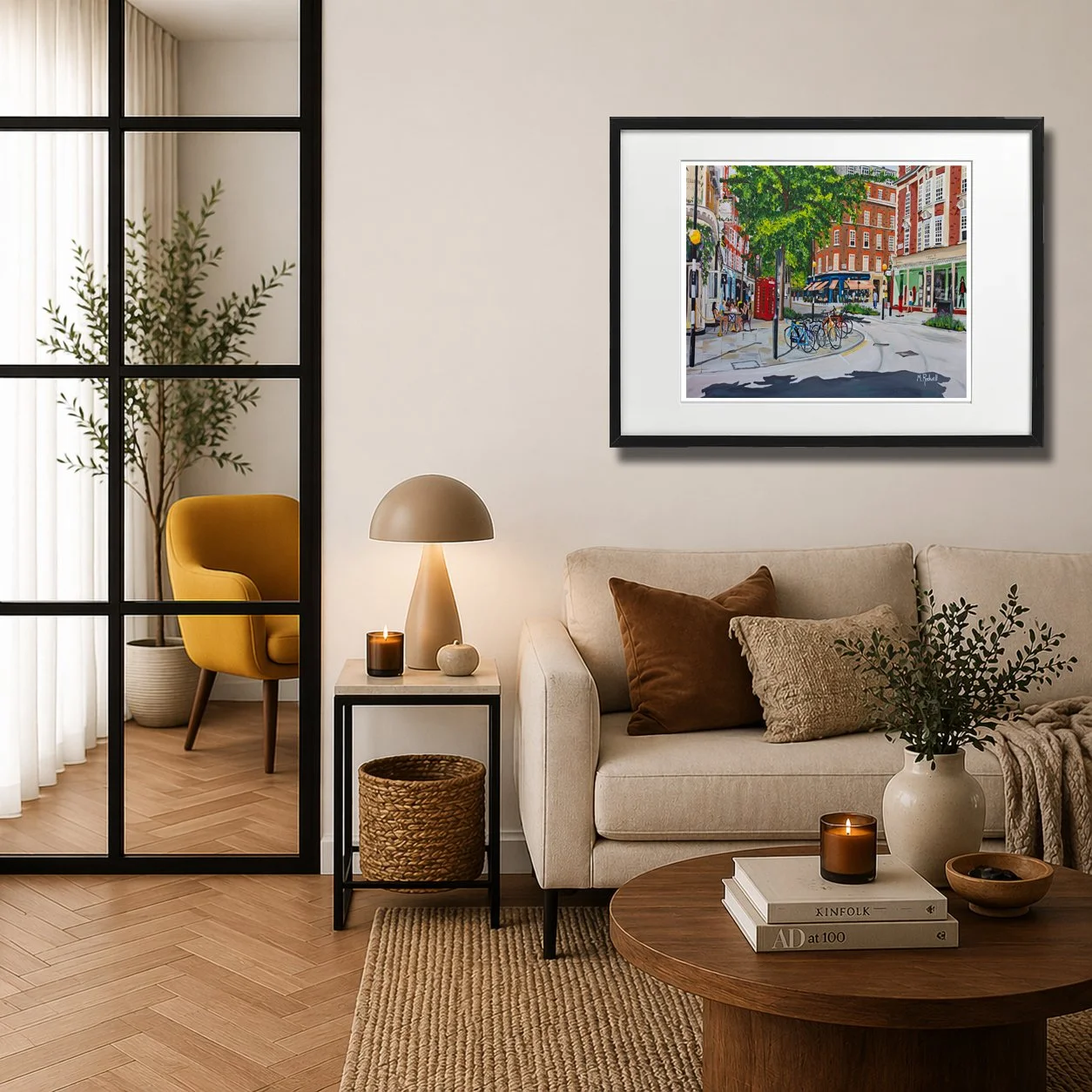 Maylebone High Street - Hotel Suite Artwork.  Home Interior Ideas