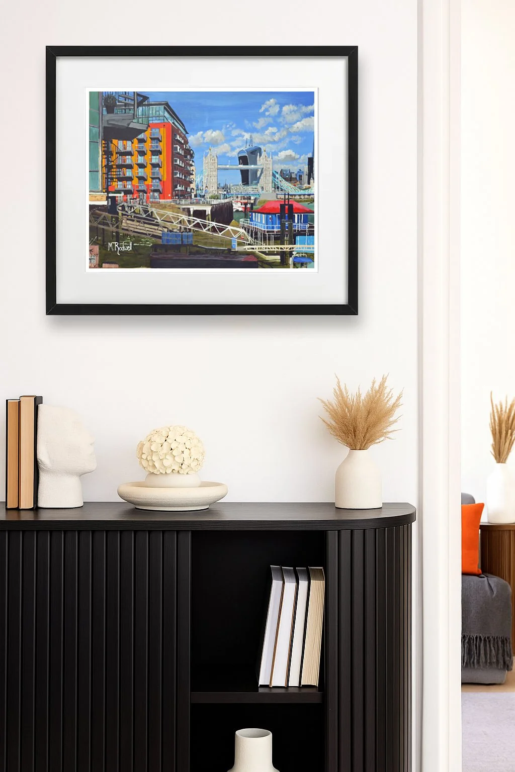 Tower Bridge Framed Print.  Home Wall Art of London