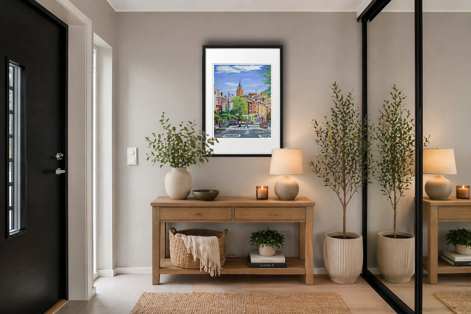 Highgate Hill Artwork, Designed for Hallway Solutions