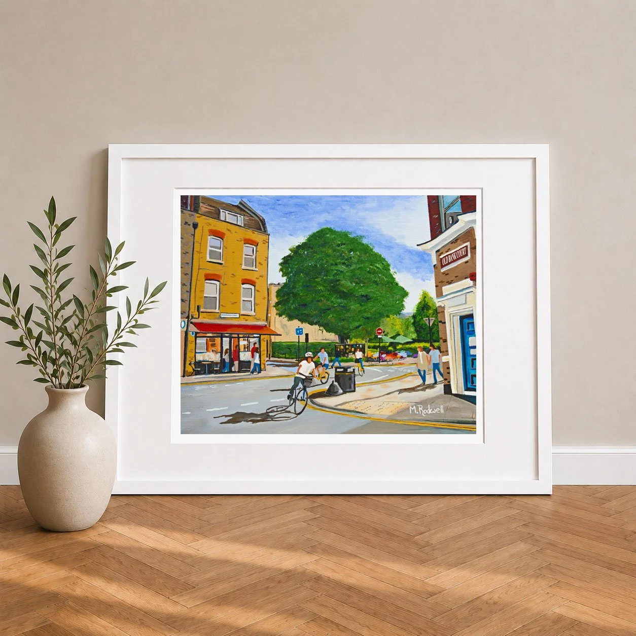 Bermondsey Three Cycles Print Wall Art.jpg
