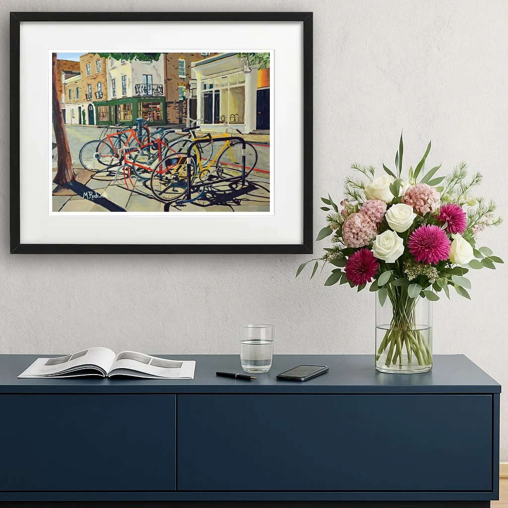 Camberwell Street Scene Illustration London Print