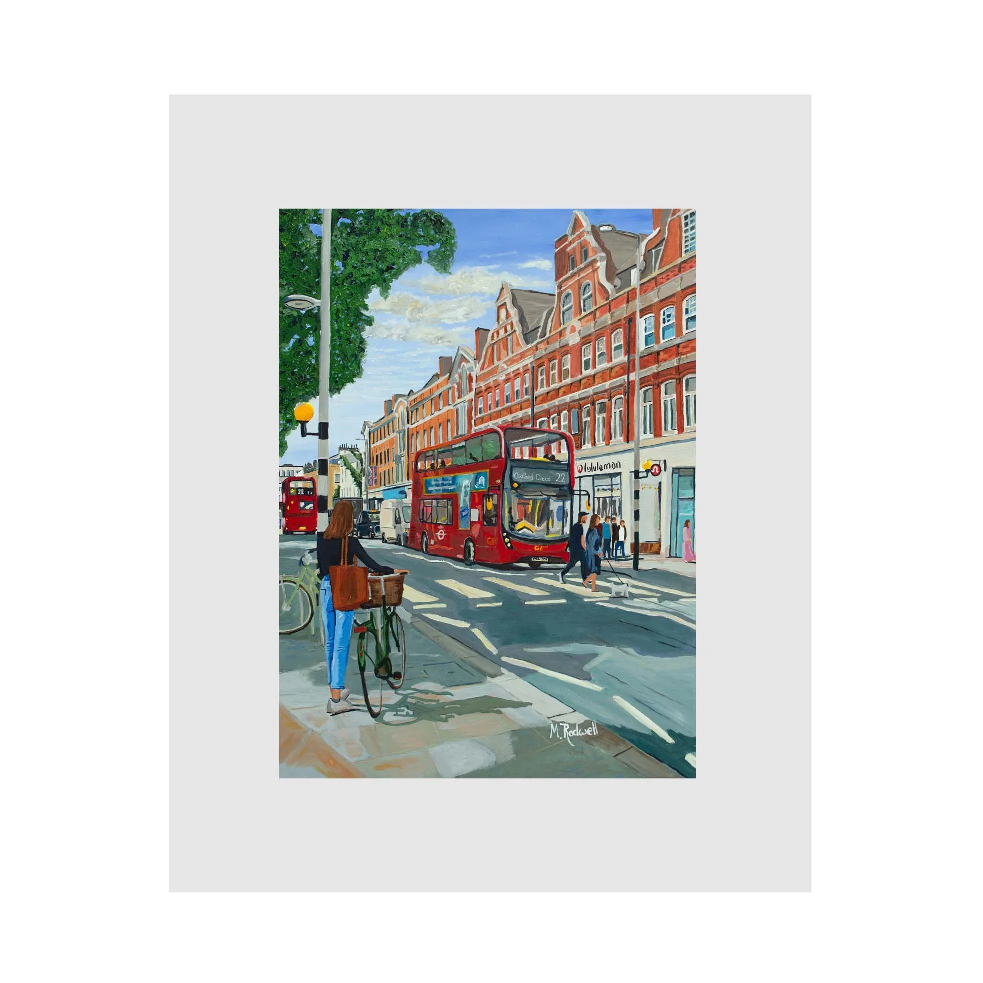 Kings Road Chelsea Artwork Unframed.jpg