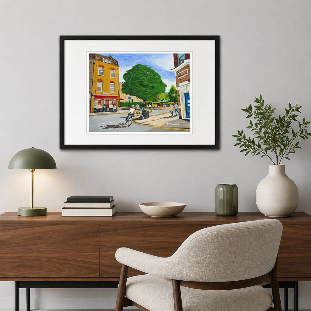 Bermondsey Three Cycles Print London Street Illustration Buy Art.jpg