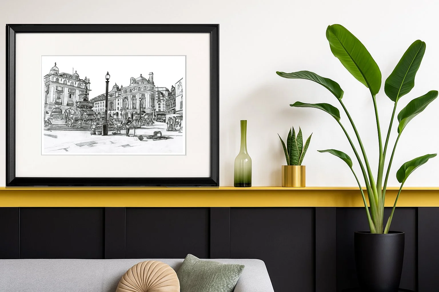 London Wall Art Smaller Format Piccadilly Artwork