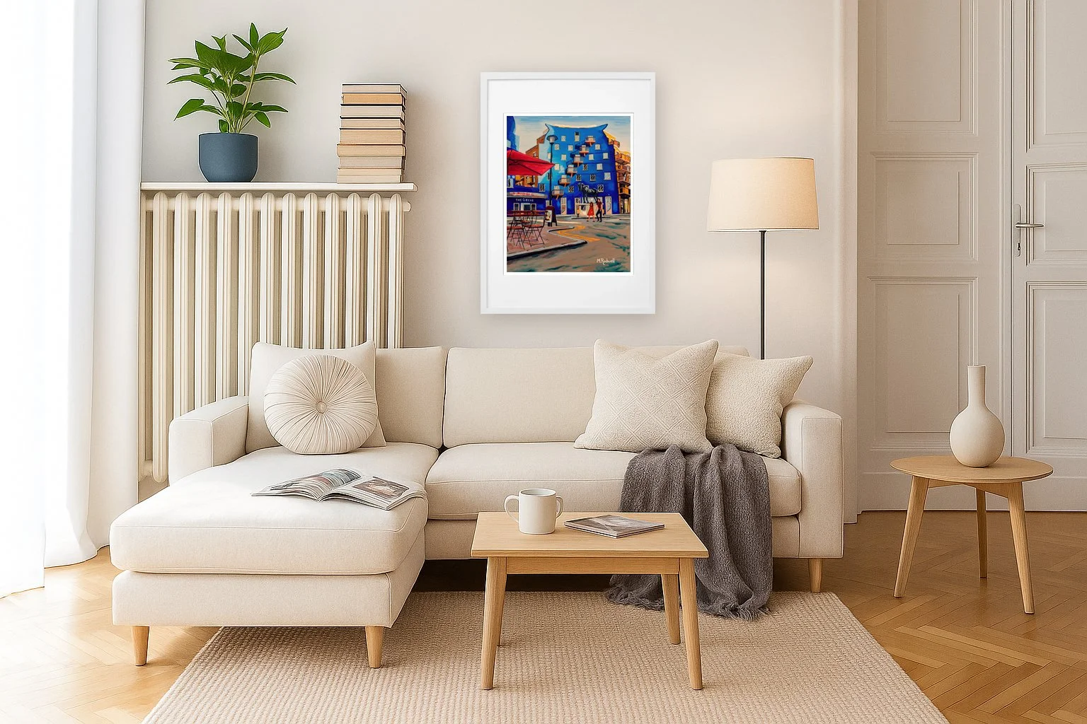 Queen Elizabeth Street, The Circle London Art Print for the Home