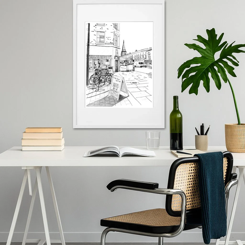 Home Office London Wall Art Camberwell South London
