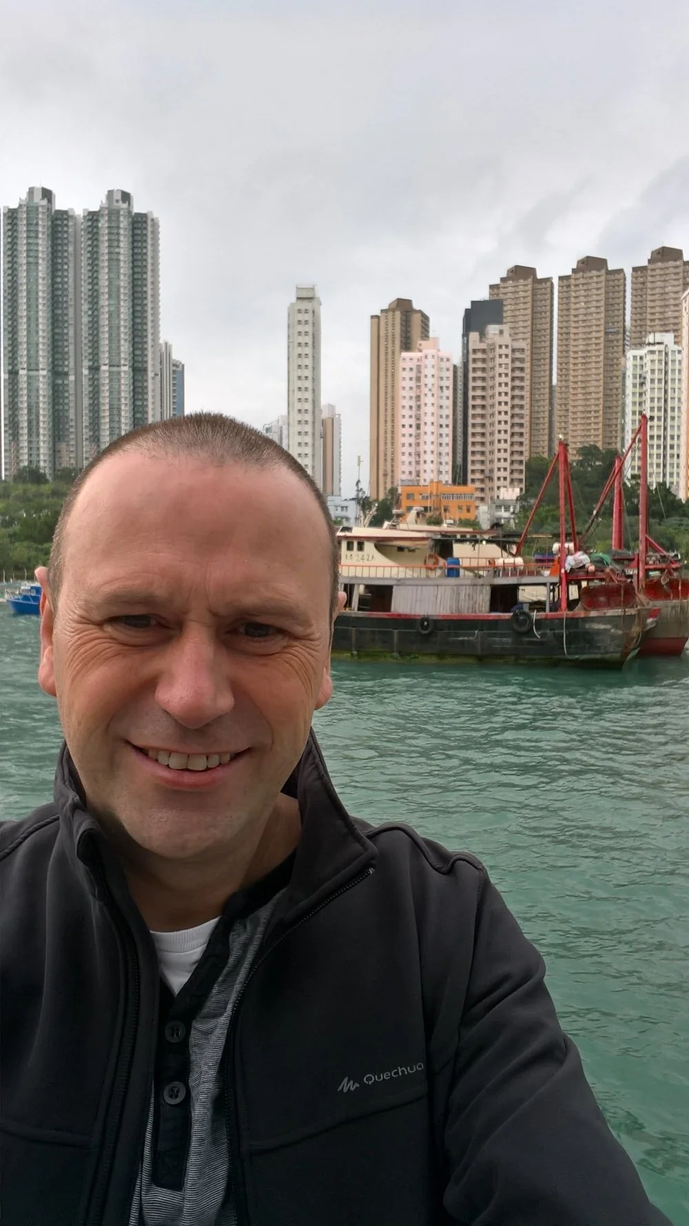 Magnus Rodwell on business in Hong Kong seeking out scenes to paint.