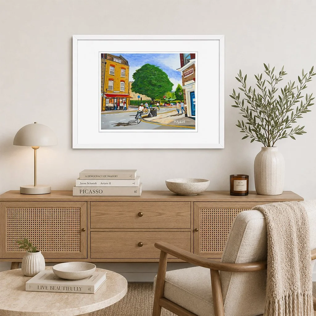 Bermondsey Three Cycles Print London Street Illustration.jpg