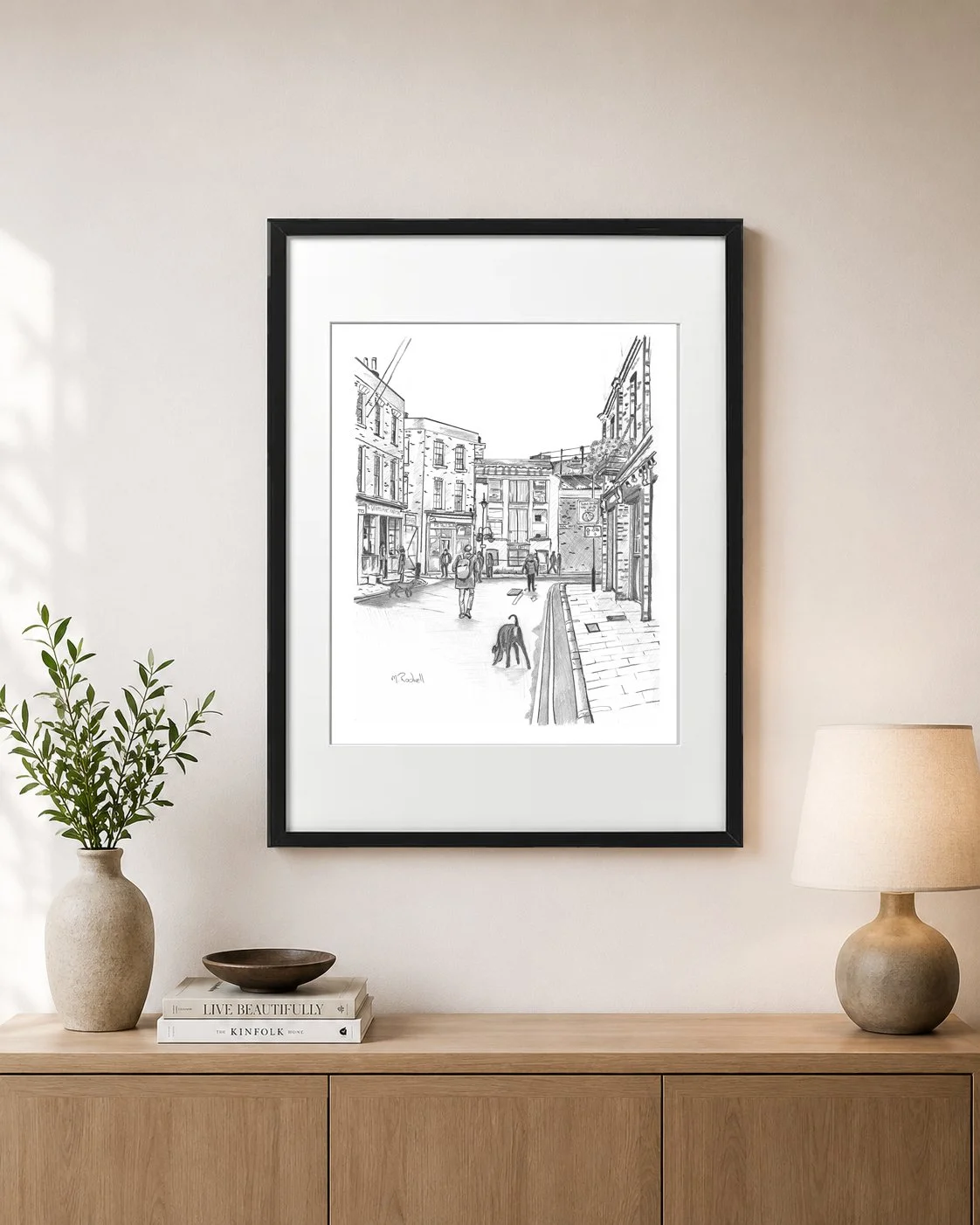 Borough London Artwork Framed and Ready.jpg