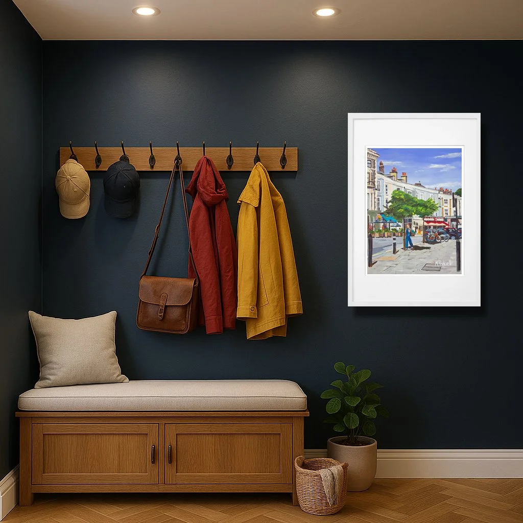 Hallway Inspiration, Primrose Hill limited edition print by M.Rodwell