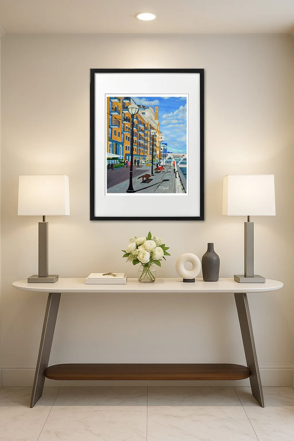 Butlers Wharf London Wall Art