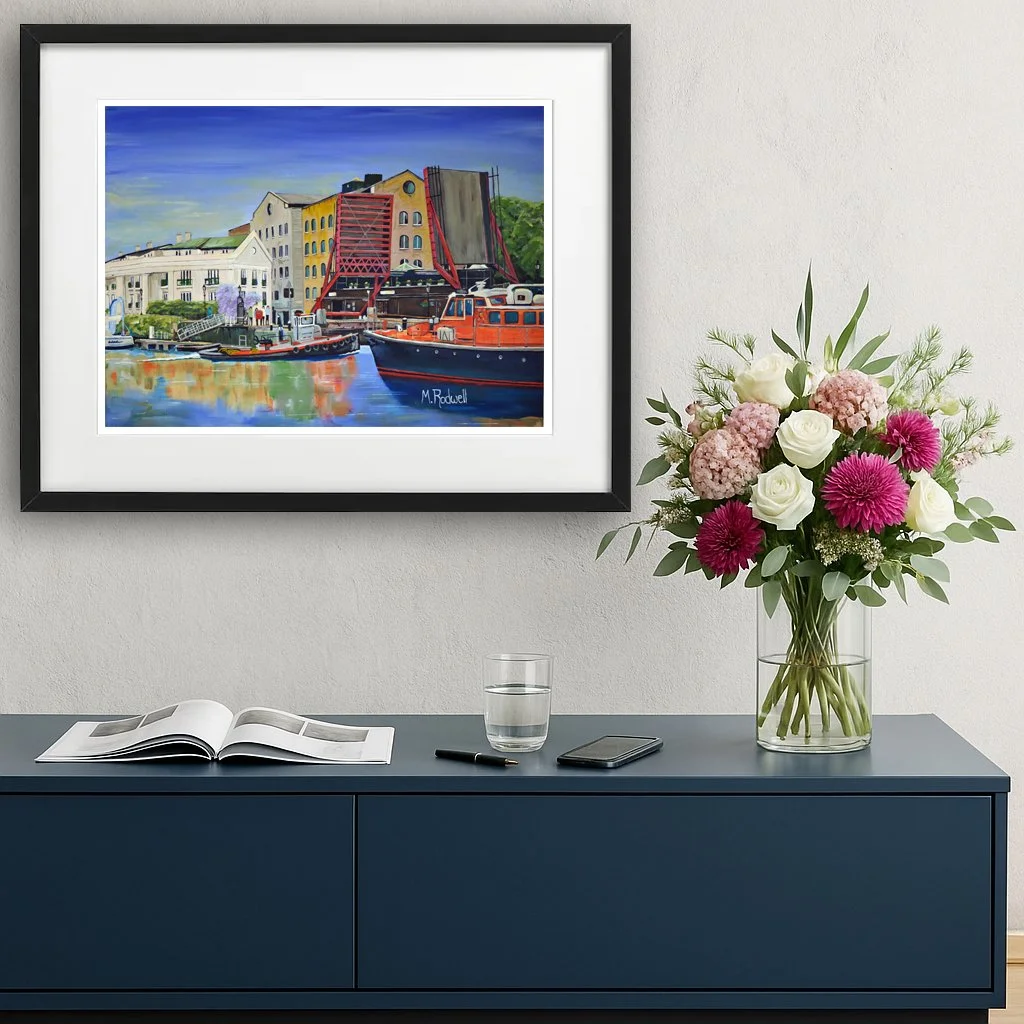 St Katharine Dock London Wall Art