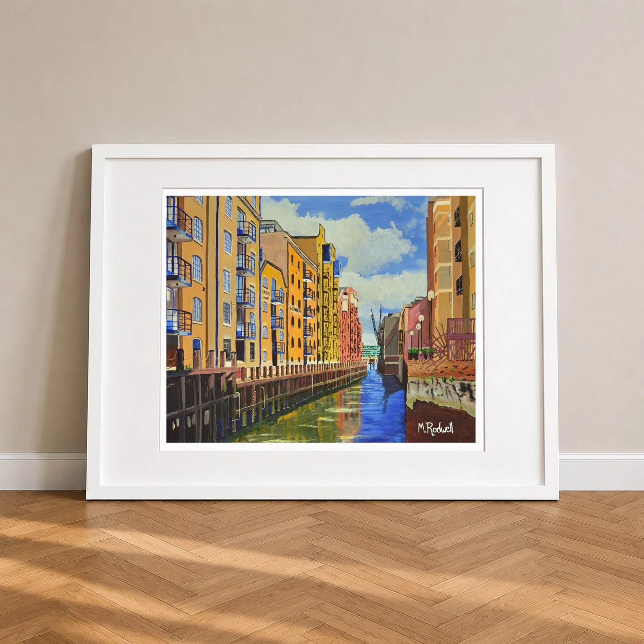 St Saviours Dock Bermondsey Print Wall Art.jpg