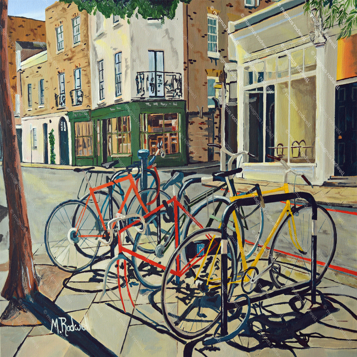 Camberwell Print Colour Illustration by Magnus Rodwell