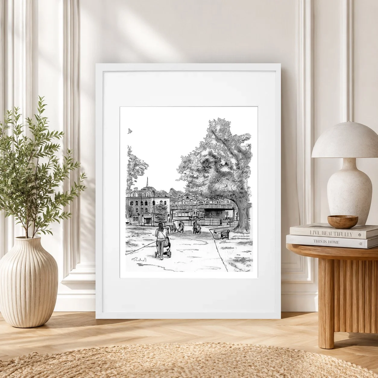 Brockwell Park Pencil Print Artwork.jpg