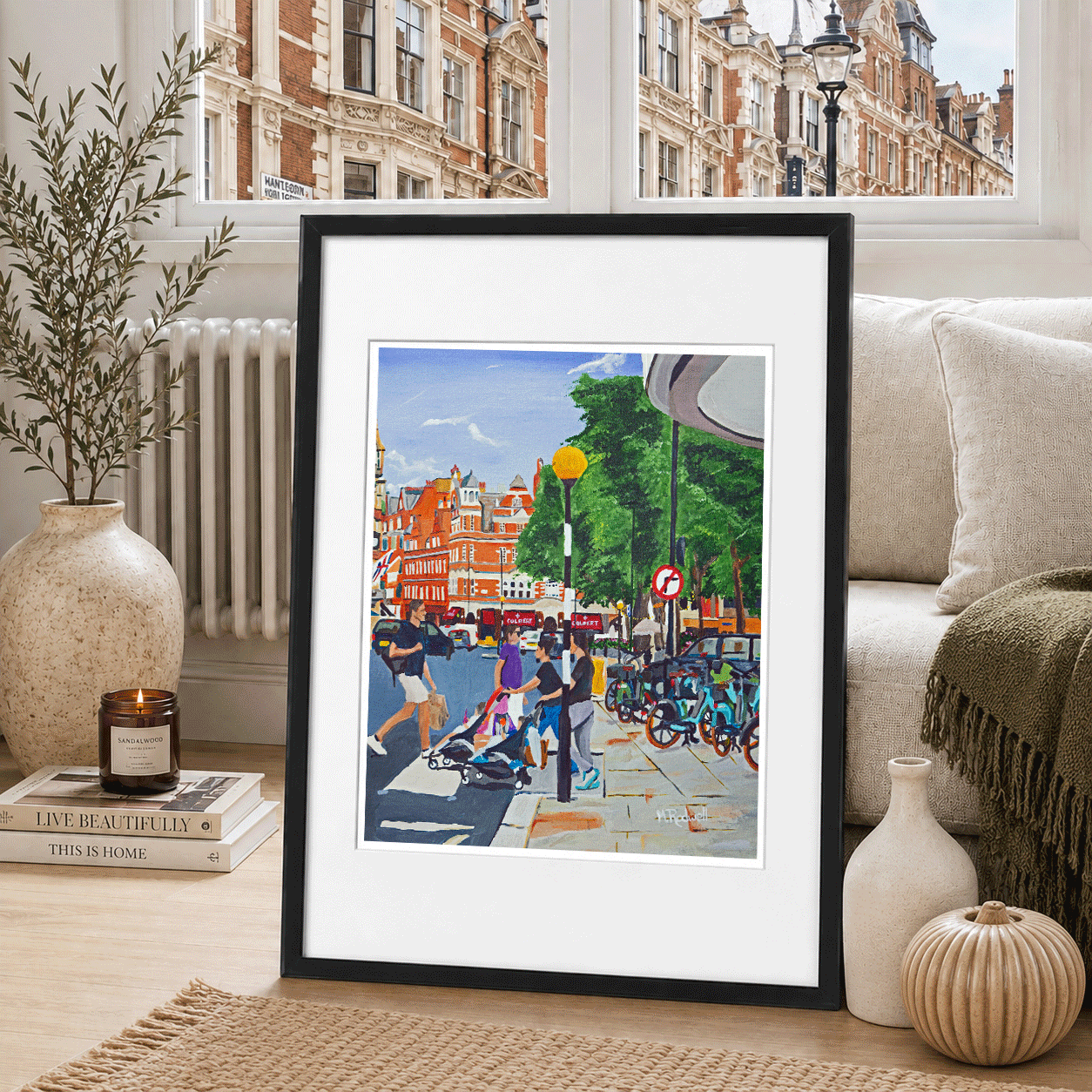 Sloane Square Print Memories of the Community