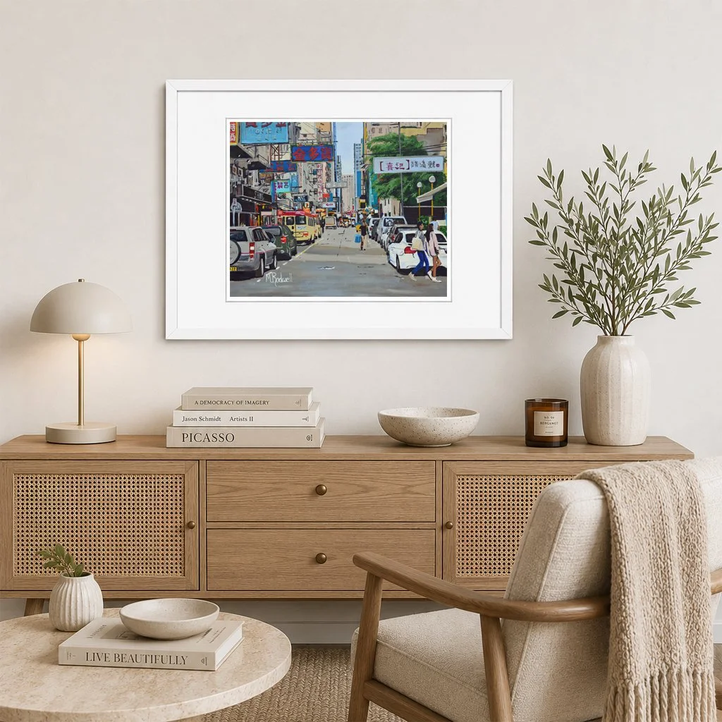 Mongkok Hong Kong Print Street Impressionist Artwork.jpg