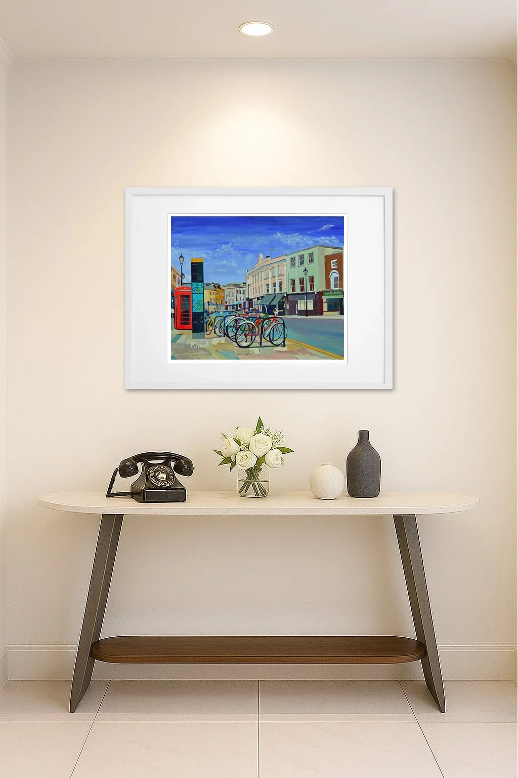 Greenwich Market London Wall Art for the Hallway.  Interior Design Solutions