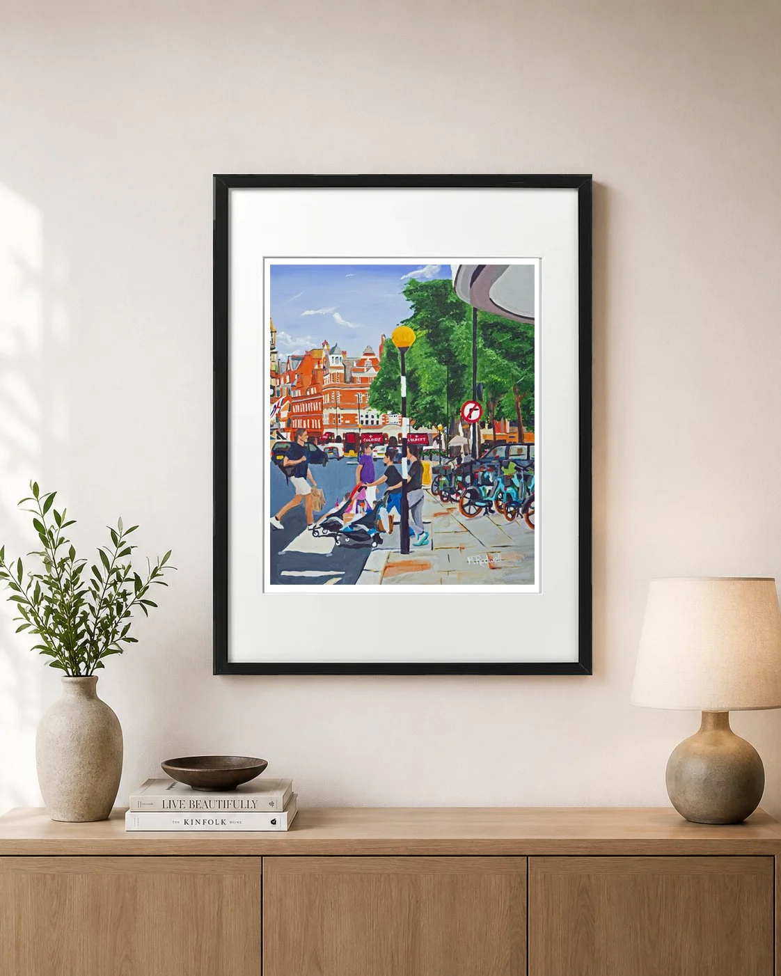 Sloane Square Print Wall Art Colour By Magnus Rodwell.jpg