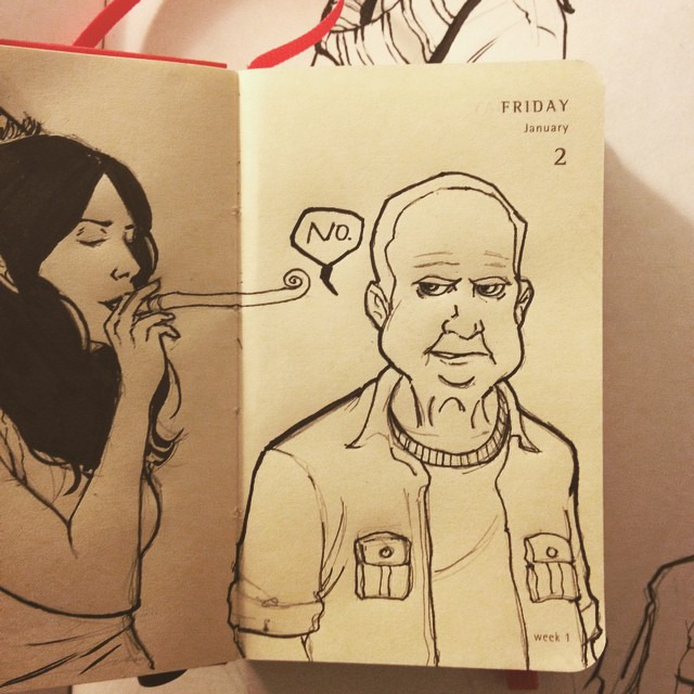 2/365 Grumpy Old Man
