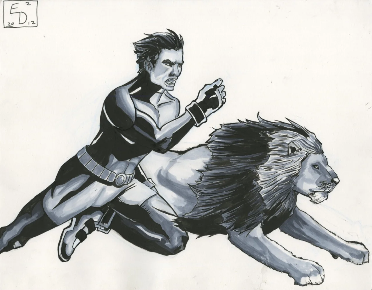 Man i miss the old teen titans cartoon beast boy was pretty hilarious and its sad that he is not around in the New DCU hopefully they will add him in somewhere if they can keep cyborg and star fire beast boy should be around too!