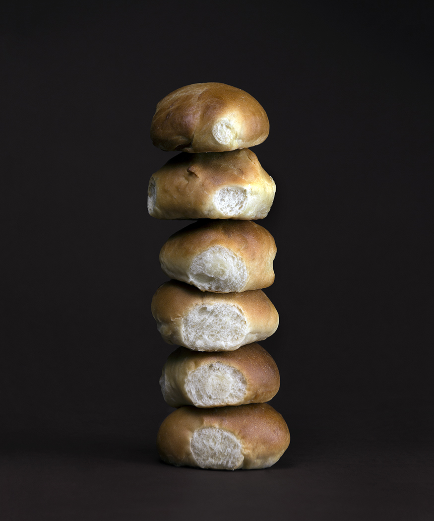 Dinner Roll Tower 3