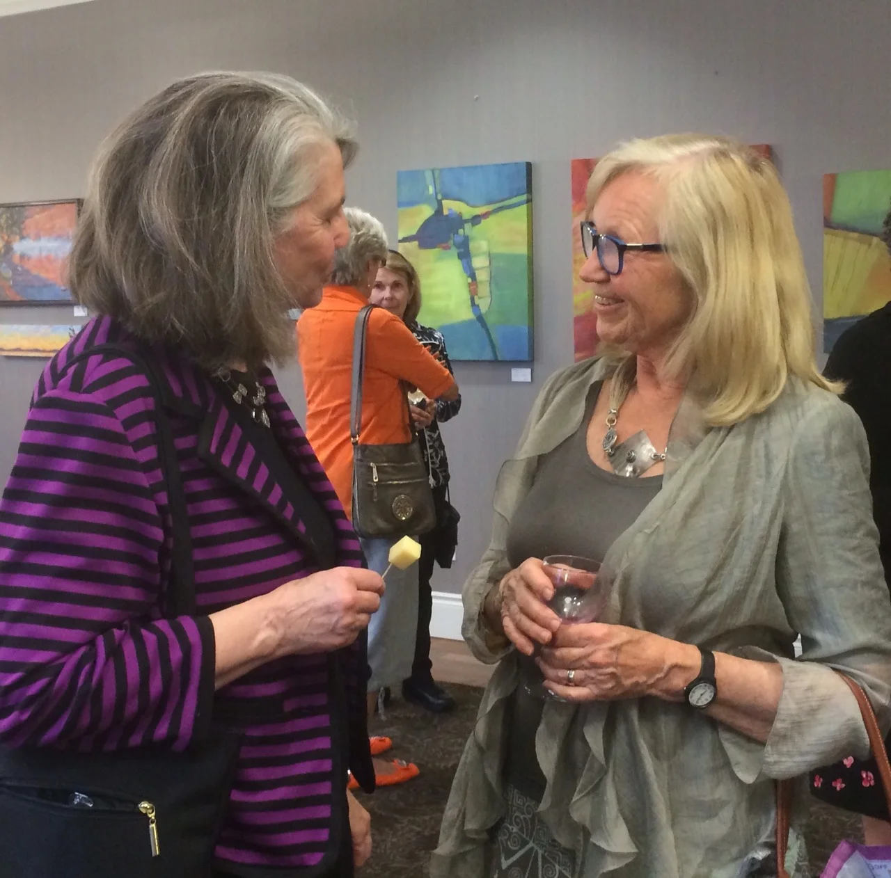 Co-Host Marianne Feaver chats with X