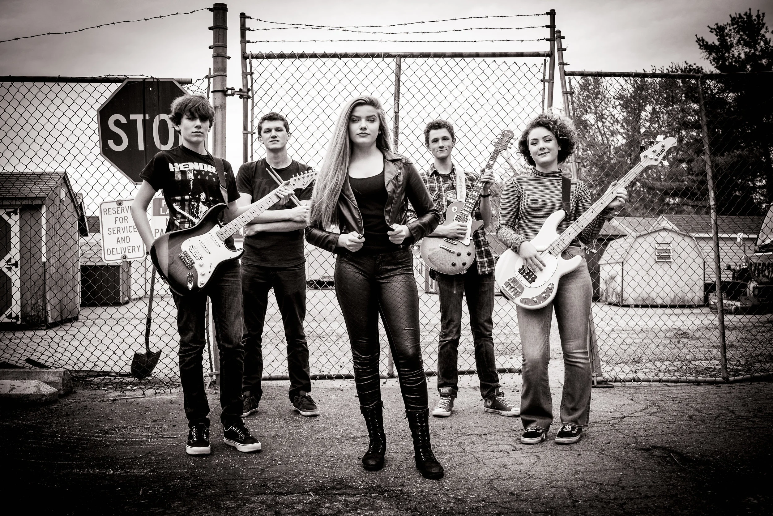 Left to Right: Hayden, Owen, Julia, Dylan, Zoe