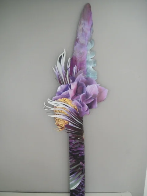 #11 &nbsp; Collage on board, 11" x 4" 