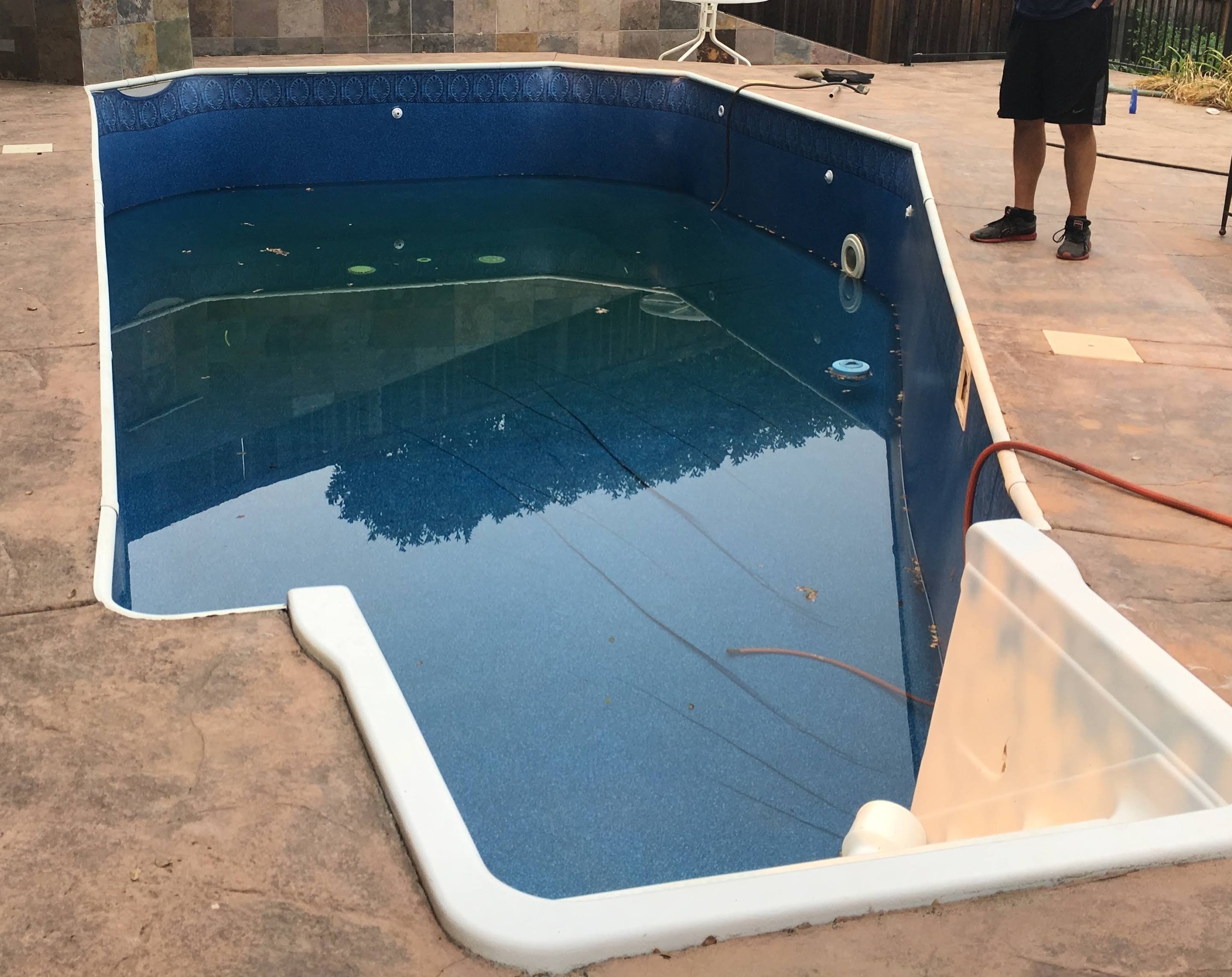 Convert a vinyl liner pool to fiberglass — Advanced Pool Coatings  Fiberglass Pool Resurfacing