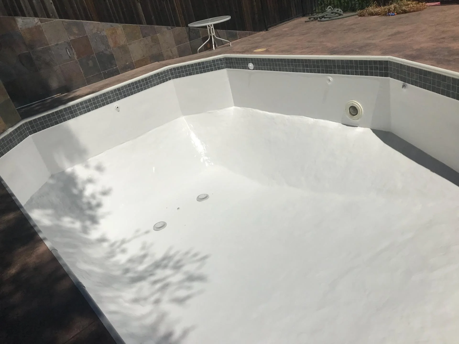 Convert a vinyl liner pool to fiberglass — Advanced Pool Coatings