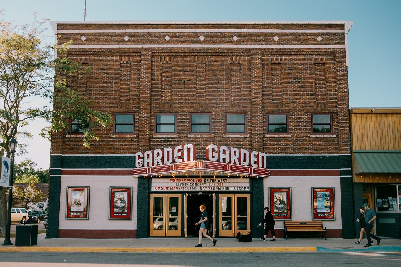 The Garden Theater In Frankfort Michigan