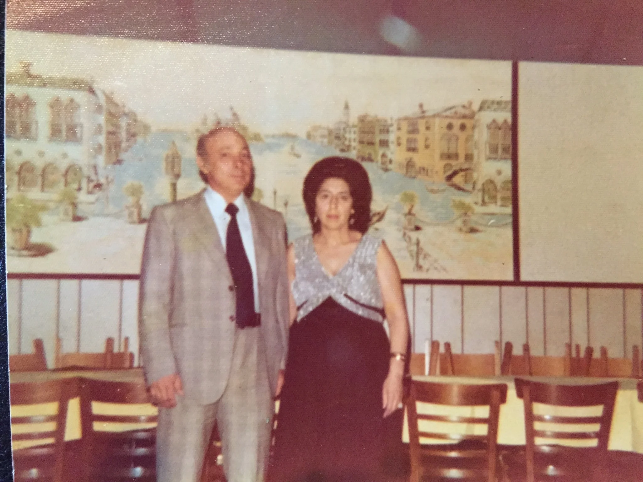 MY SICILIAN GRANDPARENTS. UNTIL THE DAY MY NONNO PASSED HE WAS SEEN IN A SUIT.