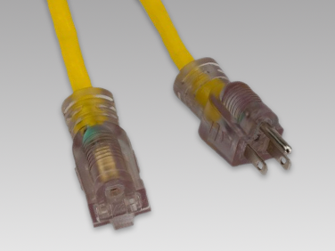 Lighted Ends Extension Cords